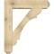 Ekena Millwork Olympic Craftsman Rough Sawn Bracket w/ Offset Brace, Douglas Fir, 8"W x 34"D x 40"H BKT0806X34X40OLY04RDF - alternate 2